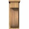 Ekena Millwork Del Monte Smooth Corbel w/Backplate, Western Red Cedar, 7 1/2"W x 12"D x 20"H COR08X12X20DEL01SWR - alternate 3